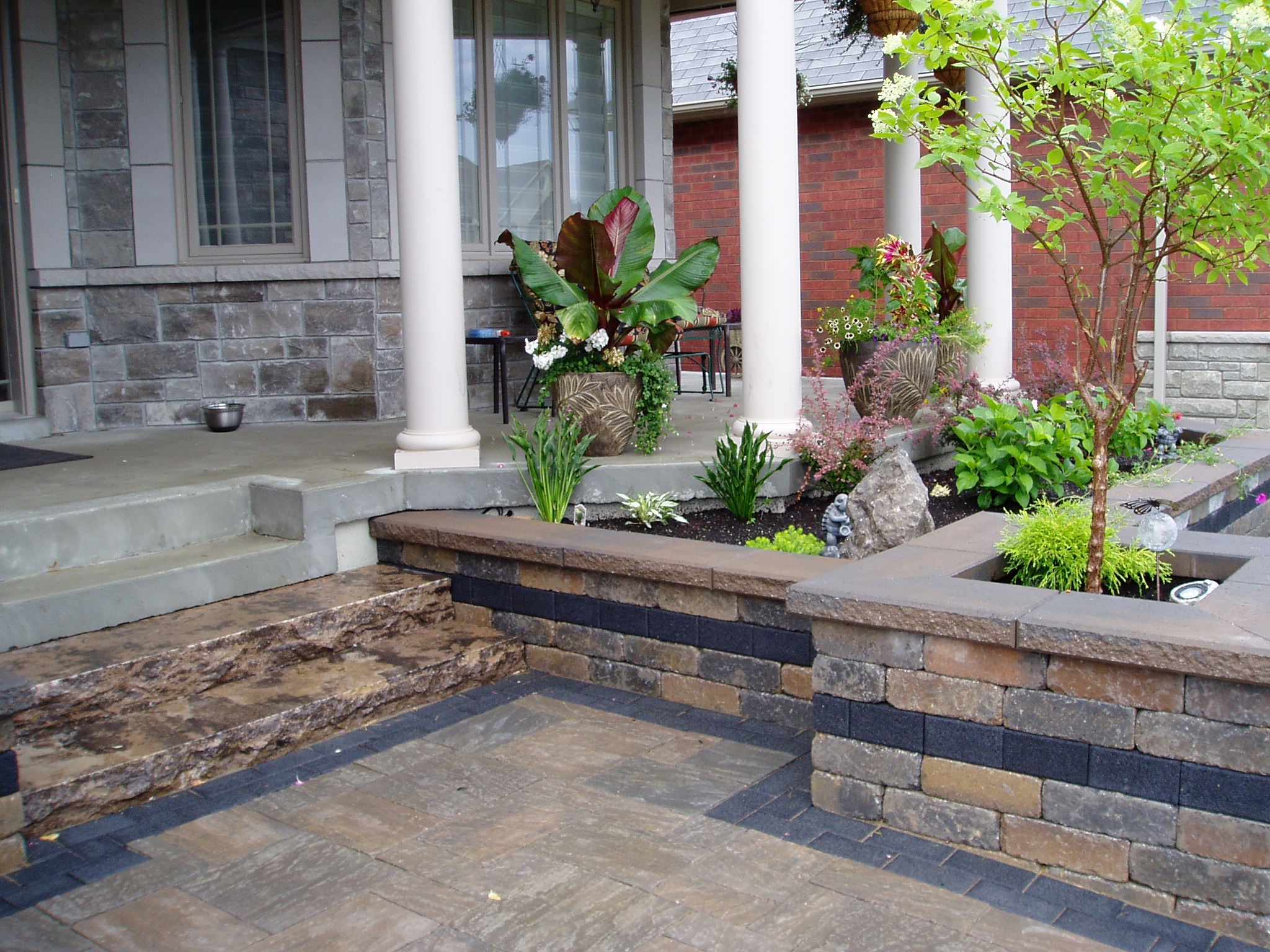 Landscaping After-Front Walkway
