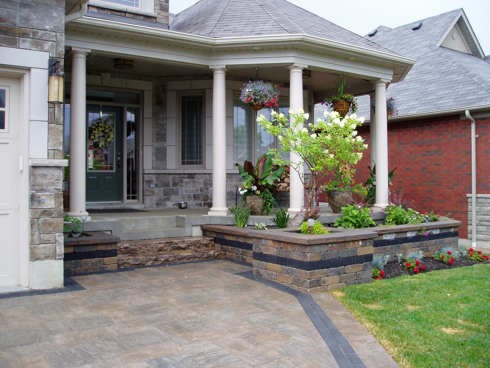 Landscaping After-Walkway Shot 2